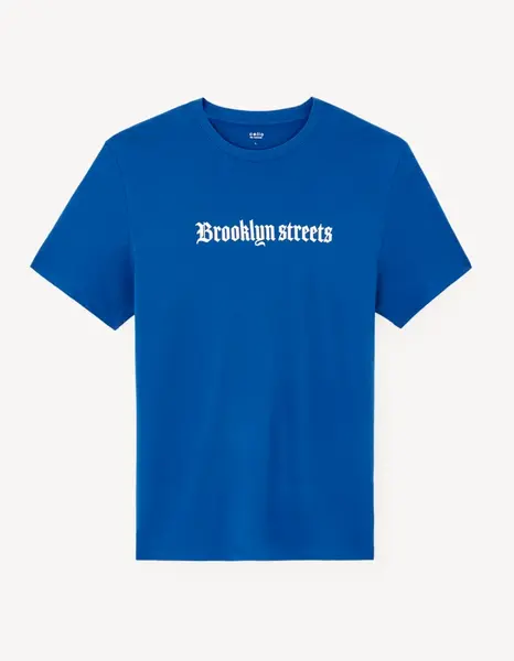 Celio Cotton T-shirt Jedark - Men's