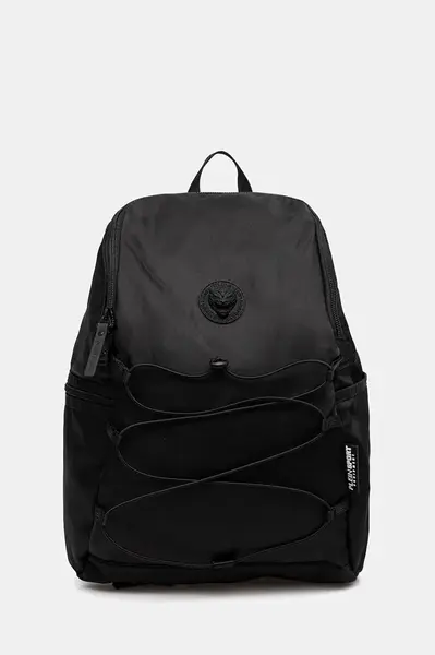 Ruksak PLEIN SPORT dámsky, čierna farba, veľký, jednofarebný, PAEA UBA0125 STE003N