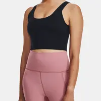 Čierna dámska športová podprsenka Under Armour Meridian