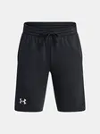 Čierne chlapčenské teplákové kraťasy Under Armour Rival