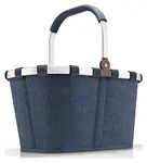 Skladací nákupný košík Reisenthel Carrybag Herringbone Dark Blue