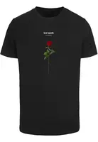 Black T-shirt Lost Youth Rose Tee