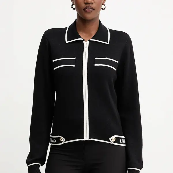 Kardigán s prímesou hodvábu Liu Jo