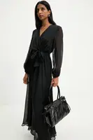 Šaty Answear.LAB černá barva, maxi