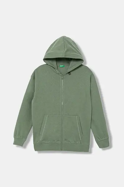 Detská bavlnená mikina United Colors of Benetton