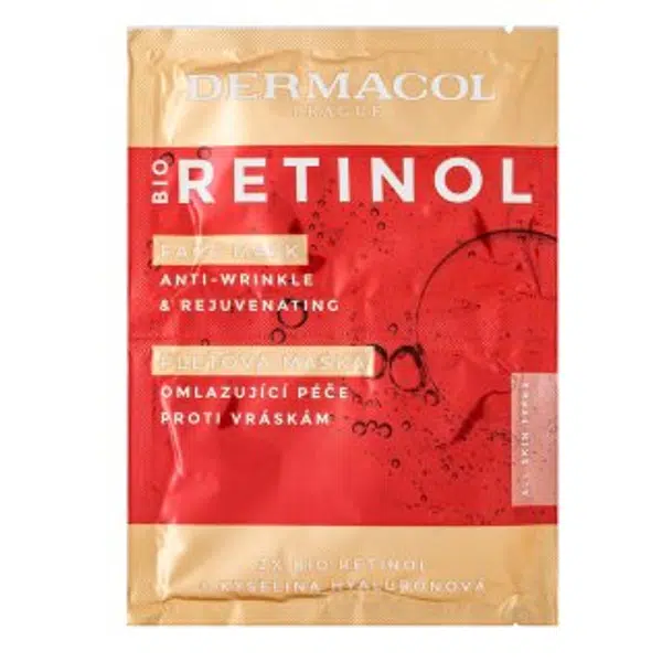 Dermacol Bio Retinol maska Face Mask 2 x 8 ml
