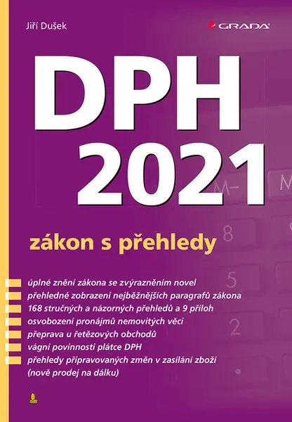 DPH 2021 - zákon s přehledy, Dušek Jiří