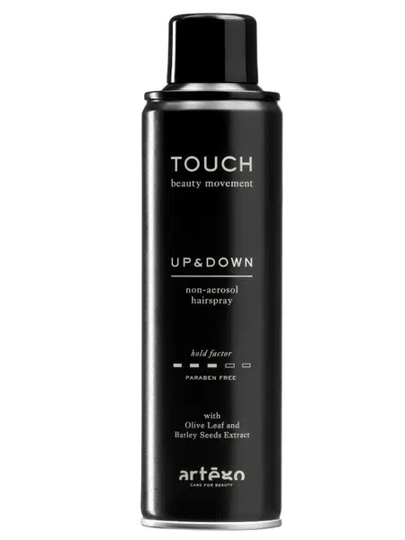 Lak na vlasy se střední fixací Artégo Touch Up  a  Down - 400 ml (0165110) + dárek zdarma