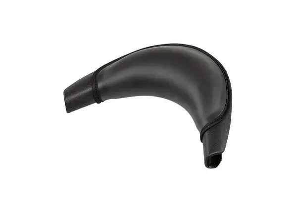 Zákrčník na umyvadlo pro mycí box, Sibel - plast/silikon, černý (0070017) + dárek zdarma