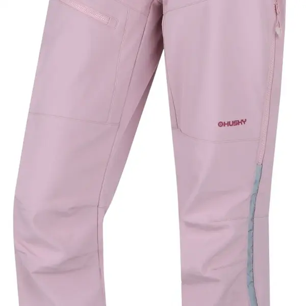 Husky Keson L L, faded pink Dámské softshell kalhoty