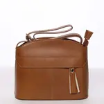 Koňaková kožená crossbody kabelka - ItalY Marla