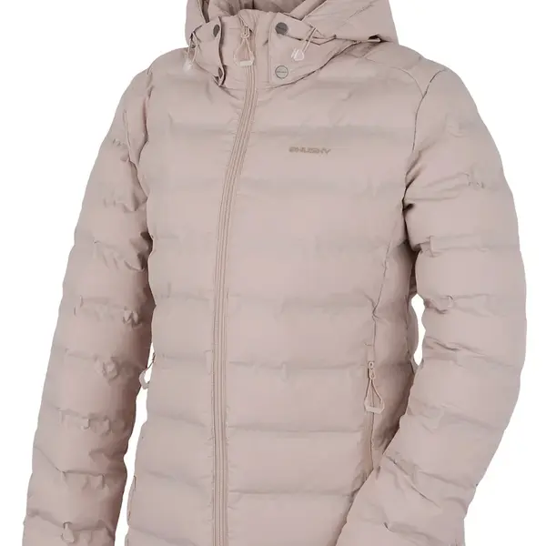 Husky Nenie L L, beige Dámská plněná bunda