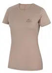 Husky Mersa L S, beige Merino termoprádlo triko
