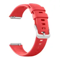 Silikonový řemínek FIXED Silicone Strap pro Huawei Band 7, červená