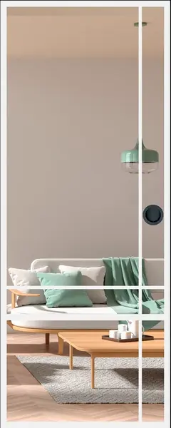 Posuvné skleněné dveře do pouzdra Graf 34