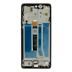 Motorola G75 5G LCD Display + Dotyková Deska + Přední Kryt Green (Service Pack)