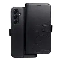 Flipové pouzdro MEZZO Book case pro Samsung Galaxy A55 5G, teddy bear black