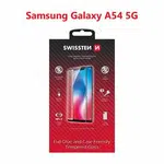 Tvrzené sklo Swissten Full Glue, Color Frame, Case Friendly pro Samsung Galaxy A54 5G, černá