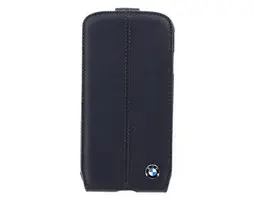 Flipové pouzdro BMW Signature Edition pro Samsung Galaxy S4, modrá