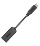 Adaptér 2mm - microUSB k nabíječkám, Black