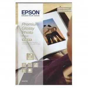 Epson Premium Glossy Photo Paper S042153 C13S042153, 10x15cm, lesklý, bílý, foto papír