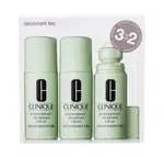 Clinique Sada kuličkových antiperspirant-deodorantů Deodorant Trio 3 x 75 g