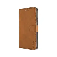 Pouzdro typu kniha FIXED Opus pro Apple iPhone 16 Pro, hnědá