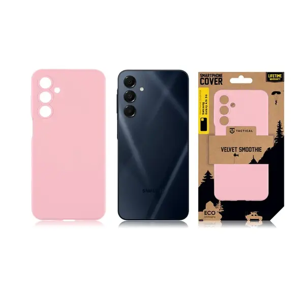 Zadní kryt Tactical Velvet Smoothie pro Samsung Galaxy A16 4G/5G, pink panther