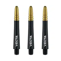 Násadky Winmau Vecta Medium černo-zlatá