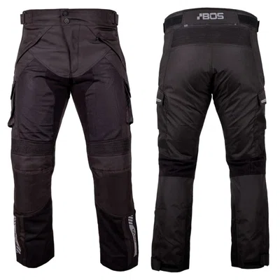 Moto kalhoty BOS Patras Black M