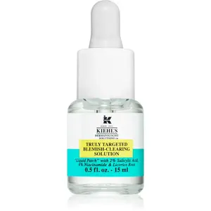 Kiehl's Dermatologist Solutions Truly Targeted Blemish-Clearing Solution sérum na aknózní pleť pro ženy 15 ml