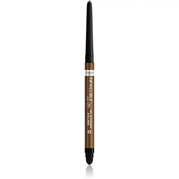 L’Oréal Paris Infaillible Grip 36h Gel Automatic Liner voděodolná gelová tužka na oči 13 Bronzed 5 g