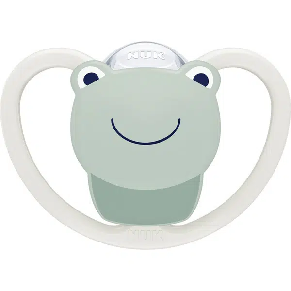 NUK Space 0-6 m dudlík Frog 1 ks