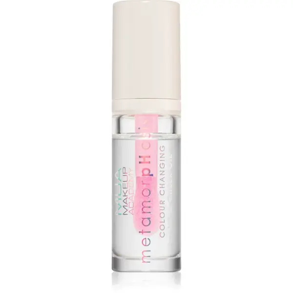 MUA Makeup Academy Metamorphosis samozabarvujicí pH lesk na rty na rty a tváře 7 ml