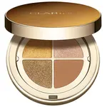 Clarins Ombre 4 Colour Eye Palette paletka očních stínů pro dlouhotrvající efekt odstín 07 Bronze Gradation 4.2 g