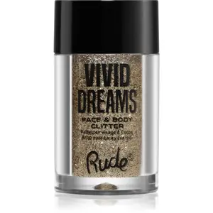 Rude Cosmetics Vivid Dreams třpytky na obličej i tělo odstín Visionary 2.7 g