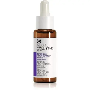 Collistar Attivi Puri Retinol + Phloretin protivráskové retinolové sérum s panthenolem 30 ml