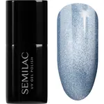 Semilac UV Hybrid Gloss GALA gelový lak na nehty s použitím UV/LED lampy odstín 665 Blueberry Gloss 7 ml