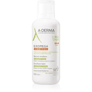 A-Derma Exomega Control Emollient Balm balzám pro citlivou a suchou pleť 400 ml