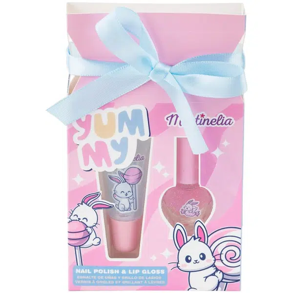 Martinelia Yummy Nail Polish & Lip Gloss dárková sada pro děti