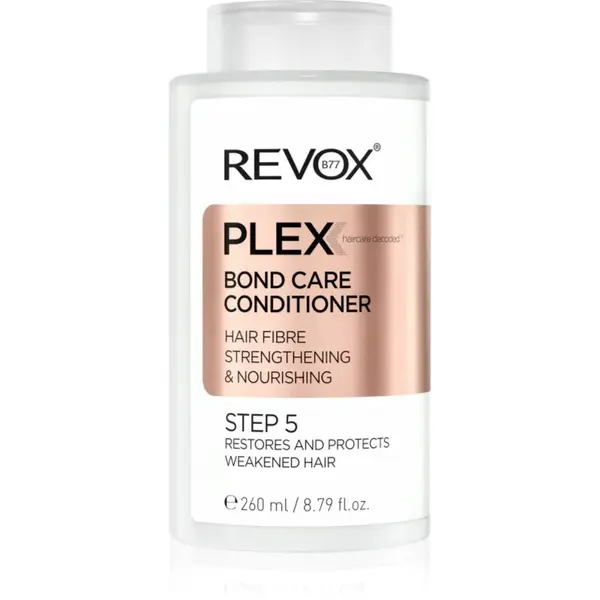 Revox B77 PLEX Bond Care Conditioner. Step 5 vyživující kondicionér pro posílení vlasů 260 ml