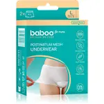 Baboo Postpartum Mesh Pants poporodní kalhotky velikost L 2 ks