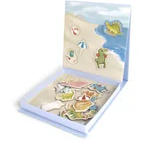 FILIBABBA Magnetic Game Dino Beach magnetická deska 1 ks