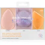 Real Techniques Sponge+ Glow Radiance sada aplikátorů pro perfektní vzhled