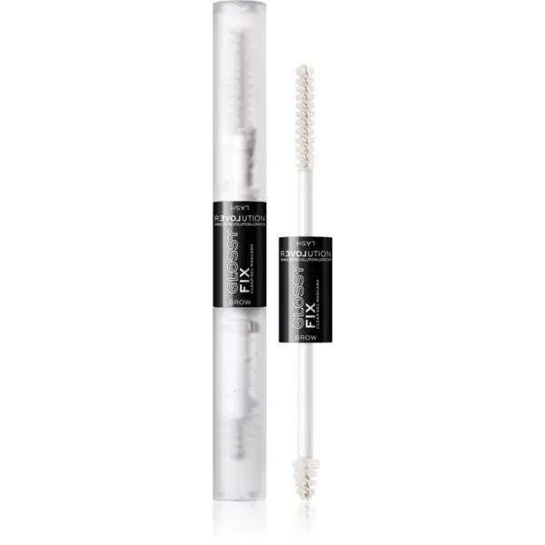 Revolution Relove Glossy Fix transparentní řasenka na řasy a obočí 2 ml