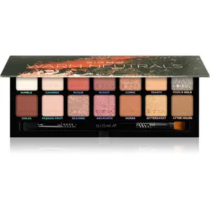 Sigma Beauty Warm Neutrals Eyeshadow Palette paleta očních stínů 25.5 g