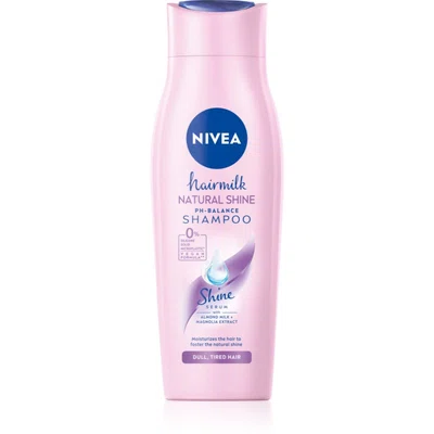 NIVEA Hairmilk Shine pečující šampon 250 ml