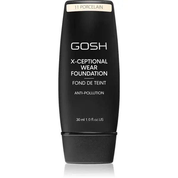 GOSH COPENHAGEN X-ceptional dlouhotrvající make-up odstín 11 Porcelain 30 ml