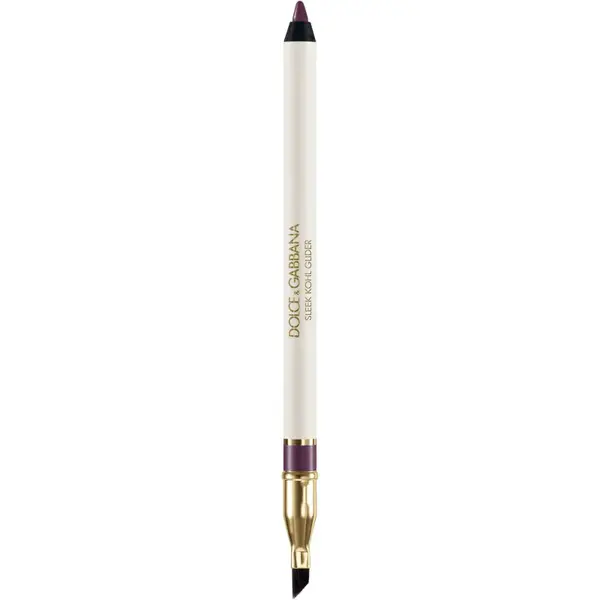 Dolce&Gabbana Classic Sleek Kohl Glider tužka na oči se štětečkem odstín 05 Vibrant Plum - Red Toned Purple 1.2 g