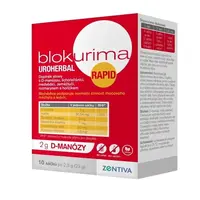 Blokurima Uroherbal Rapid 2g D-manózy sáčky 10x2,3g